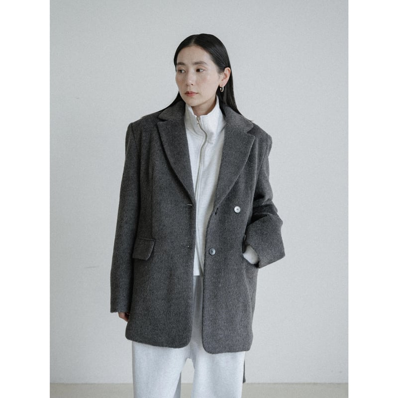 予約販売》2way zip daily sweat tops/2colors_nt2454