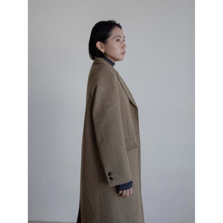 《予約販売》quilting liner wool long coat/2colors_no0410