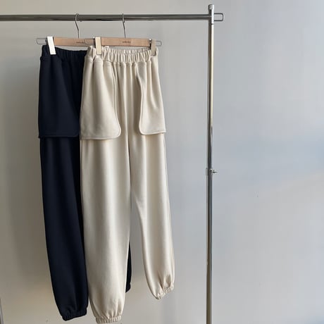 【nokcha original】accent jogger pants/ 2colors_np0923