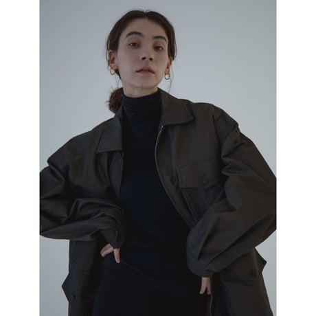 - AUTHENTIC series - 2way liner quality jumper/black brown_an0020