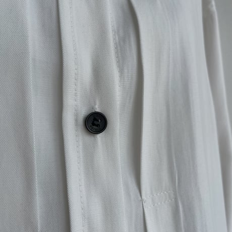 【nokcha original】accent tuck blouse/white_nb0203