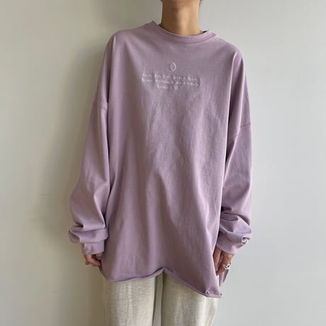 【nokcha original】“nc” embroidery tee/3colors_nt1606