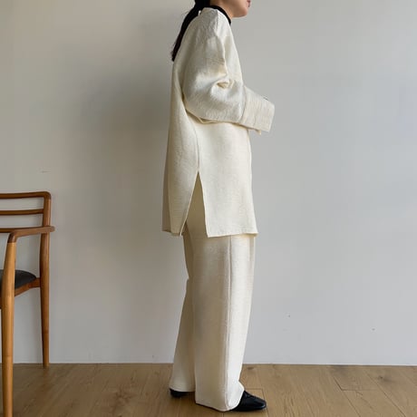 【nokcha original】ennui  zip blouse/2colors_nb0105
