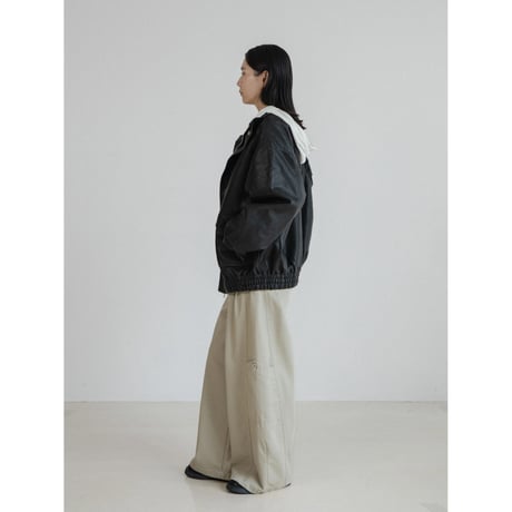 《予約販売》ash fake leather jacket/2colors(unisex)_no0474