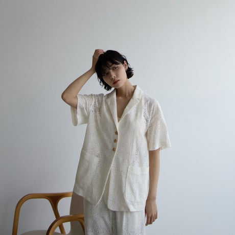 【nokcha original】crochet jacket_no0217