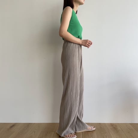 《予約販売》material lib knit tank top/4colors_nt1335