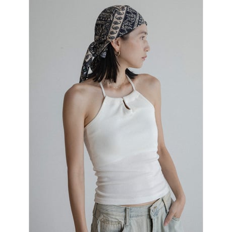 《予約販売》cup in holter neck lib camisole/3colors_nt2351