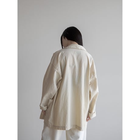 《予約販売》linen tailored jacket/3colors_no0384