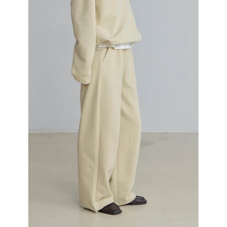 《予約販売》2way cover stitch sweat pants/3colors_np1206