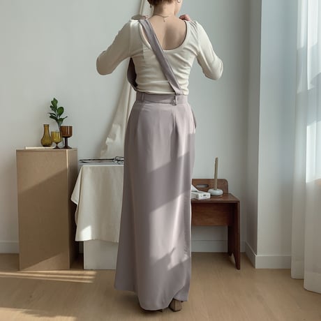 【nokcha original】docking all-in-one/milky gray_np0158