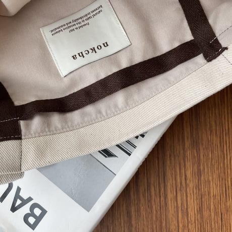 【nokcha original】“nc” totebag_na0362