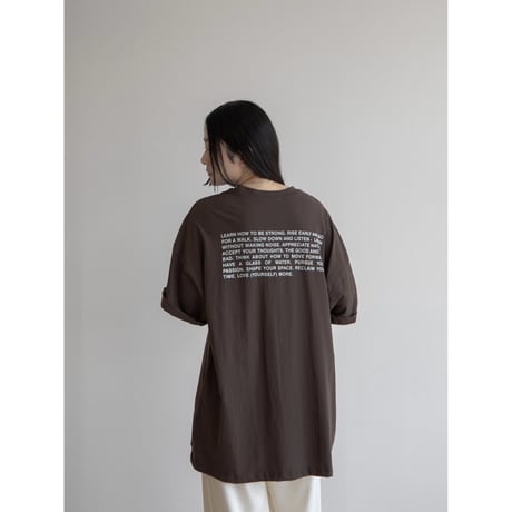 《予約販売》back print over tee/3colors(unisex)_nt2053