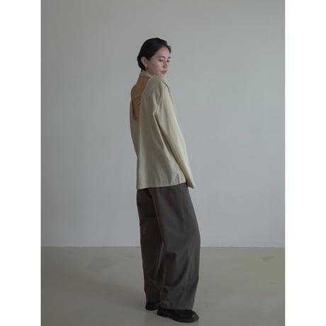 《予約販売》2way back accent blouse/2colors_nb0259