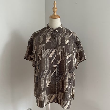 【nokcha original】vintage pattern blouse_nt0949
