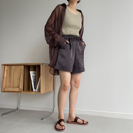 《予約販売》satin half pants/2colors_np0425