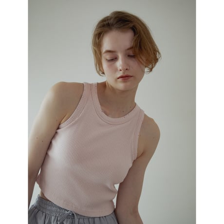 【NOKCHA original】pigment damage cup in tank top/3colors_nt2302