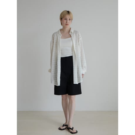 《予約販売》crochet knit over shirt_nt2296