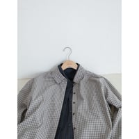 《予約販売》mannish casual check shirt/2colors_nb0395