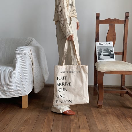 《予約販売》lettering tote bag_na0187