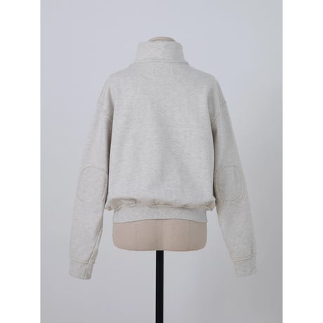 【NOKCHA original】vintage like sweat zip up tops/2colors_nt2237