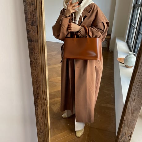 【nokcha original】2way quality over trench coat/renga_no0146