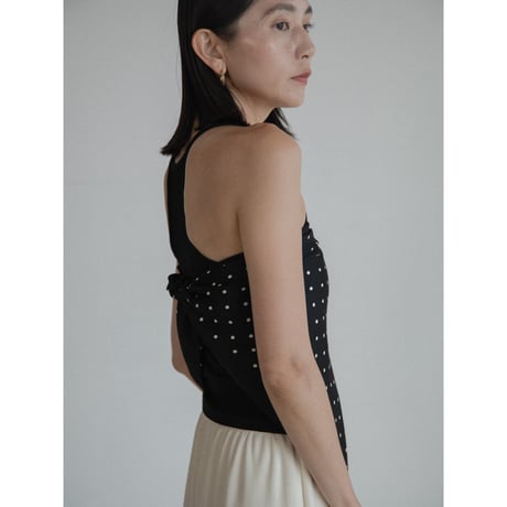 《予約販売》dot pattern mulch scarf/2colors_na0739