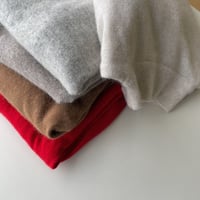 《予約販売》mock neck quality knit/5colors_nt1175
