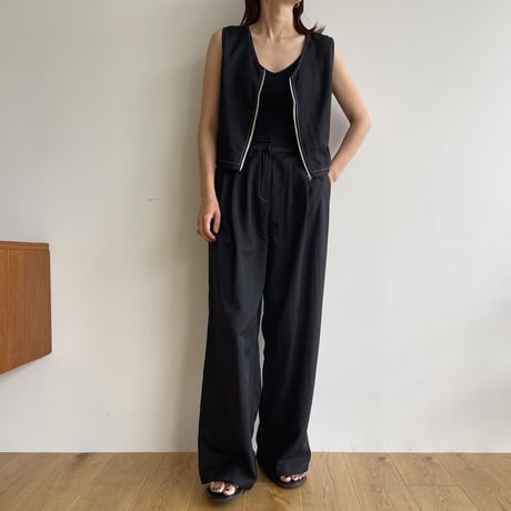 《予約販売》stich long pants/2colors_np0643