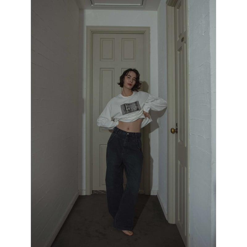 【新品・未使用】nokcha / old like oval jeans NOKCHA original】old like oval jeans - NOKCHA