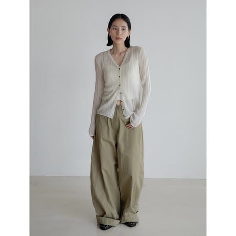 《予約販売》cocoon light pants/2colors_np1092