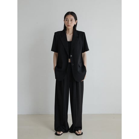 《予約販売》mannish light tuck pants/2colors_np1108