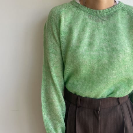 《予約販売》sheer raglan knit/2colors_nt1866