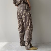 【nokcha original】vintage pattern pants_np0388