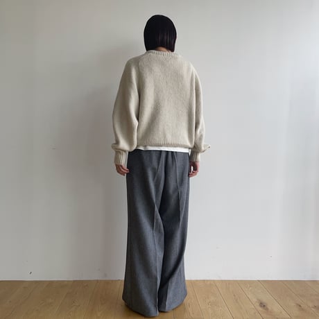 《予約販売》mohair v neck over knit/2colors_nt1855