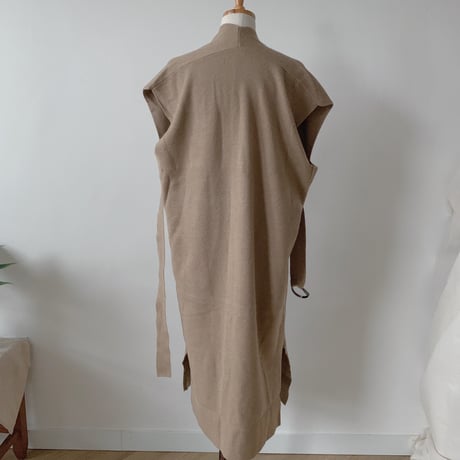 ✳︎予約販売✳︎knit long gilet/2colors_no0016