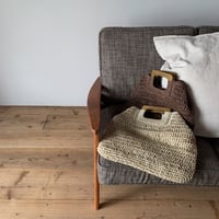 《予約販売》straw 2way bag /2colors_na0171