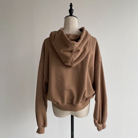 【nokcha original】“latte de the vert”hood mtm/3colors_nt1047