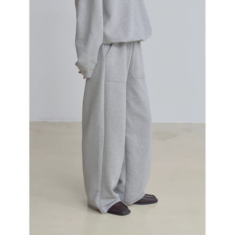《予約販売》2way cover stitch sweat pants/3colors_np1206