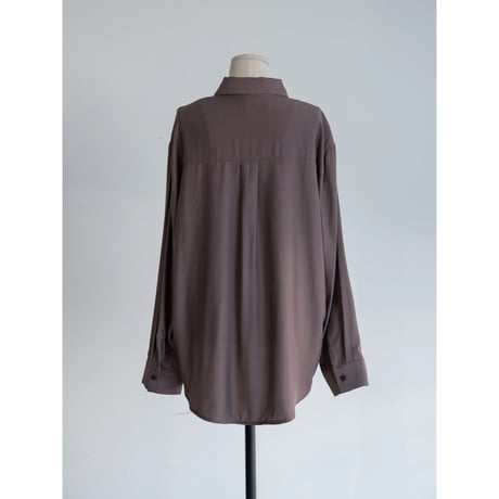 《予約販売》2way ennui shirt/2colors_nb0350