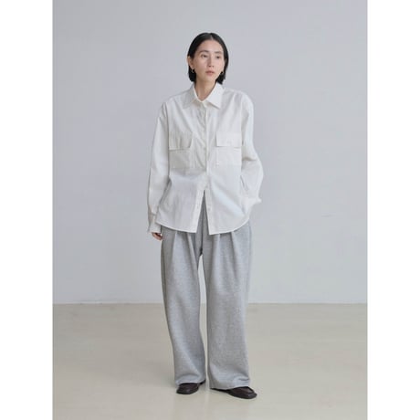 《予約販売》cotton pocket shirt/2colors_nb0358