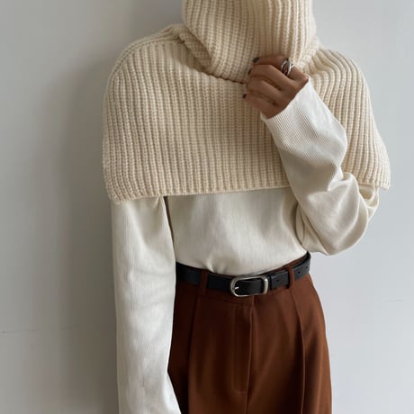 《予約販売》knit neck warmer/2colors_nt1525