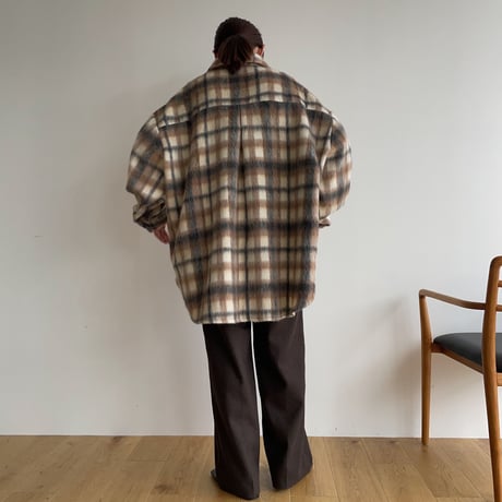 《予約販売》check over shirt jacket/2colors_no0258