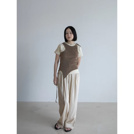 《予約販売》tuck summer light pants/2colors_np1023