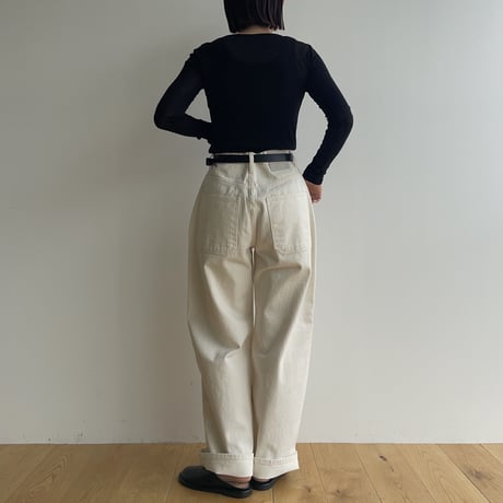 《予約販売》sheer basic tops/4colors_nt1837