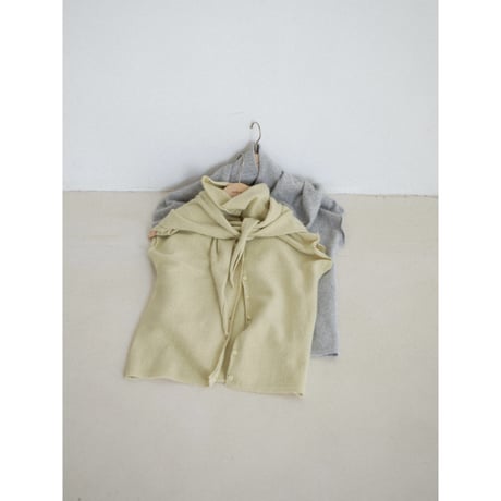 《予約販売》cashmere blend knit vest/2colors_nt2389