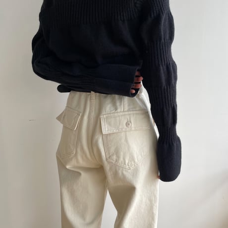 《予約販売》accent minimal knit/3colors_nt1530