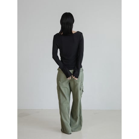 《予約販売》docking lady tops/3colors_nt2411