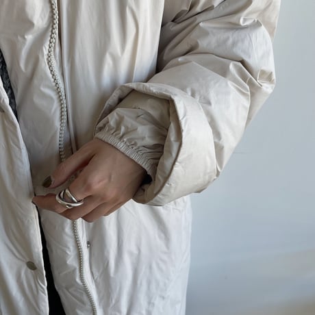 《予約販売》mannish long down coat/2colors_no0265
