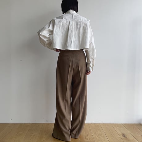 《予約販売》two tuck nuance pants/2colors_np0911