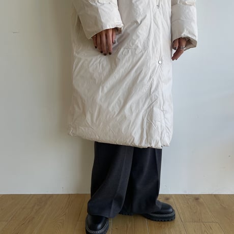 《予約販売》mannish long down coat/2colors_no0265
